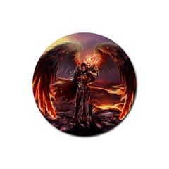 Fantasy Art Fire Heroes Heroes Of Might And Magic Heroes Of Might And Magic Vi Knights Magic Repost Rubber Coaster (round) 