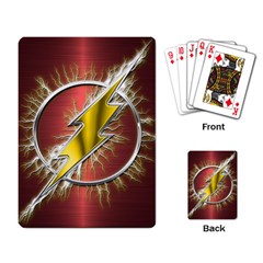 Flashy Logo Playing Cards Single Design