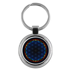 Flower Of Life Key Chains (round) 