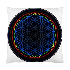 Flower Of Life Standard Cushion Case (one Side) by Sudhe