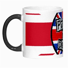 Punk Not Dead Music Rock Uk United Kingdom Flag Morph Mugs by Sudhe