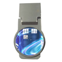 Tardis Space Money Clips (round) 