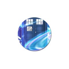 Tardis Space Golf Ball Marker