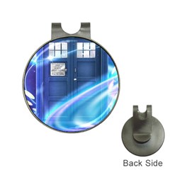 Tardis Space Hat Clips With Golf Markers by Sudhe