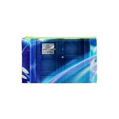Tardis Space Cosmetic Bag (xs) by Sudhe