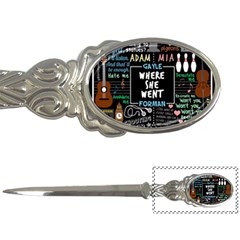 Book Quote Collage Letter Opener