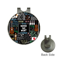 Book Quote Collage Hat Clips With Golf Markers by Sudhe