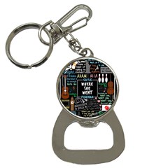 Book Quote Collage Bottle Opener Key Chains