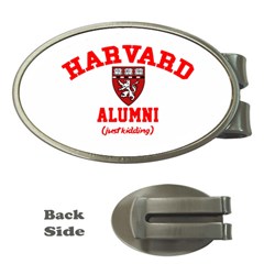 Harvard Alumni Just Kidding Money Clips (oval) 