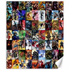 Comic Book Images Canvas 20  X 24 