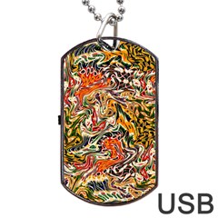 Ml 130 3 Dog Tag Usb Flash (one Side) by ArtworkByPatrick