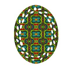 Ml 133 Oval Filigree Ornament (Two Sides)