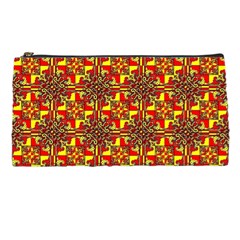 Red Yellow 1 Pencil Cases by ArtworkByPatrick