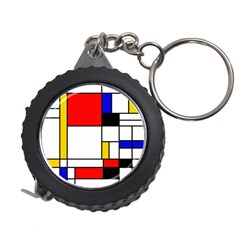 Bauhouse Mondrian Style Measuring Tape by lucia