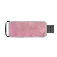 Lovely Hearts Portable Usb Flash (two Sides)
