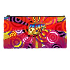 Boho Hippie Bus Pencil Cases by lucia