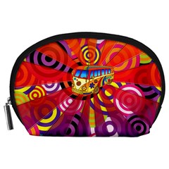 Boho Hippie Bus Accessory Pouch (large) by lucia