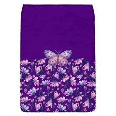 Purple Spring Butterfly Removable Flap Cover (l) by lucia
