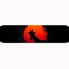 Giraffe Animal Africa Sunset Large Bar Mats