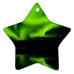 Aurora Borealis Northern Lights Sky Ornament (star)