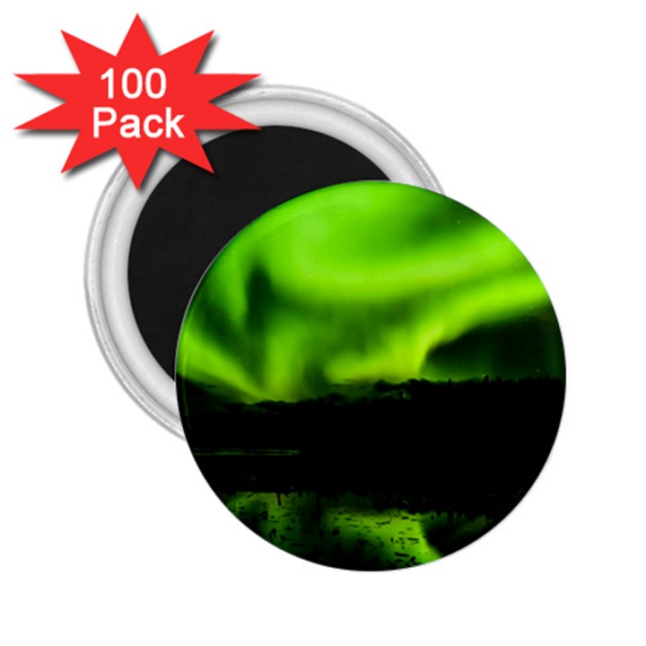 Aurora Borealis Northern Lights Sky 2.25  Magnets (100 pack) 