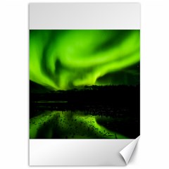 Aurora Borealis Northern Lights Sky Canvas 12  X 18 