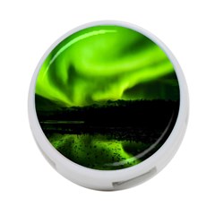 Aurora Borealis Northern Lights Sky 4-port Usb Hub (two Sides) by Sudhe