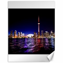 Toronto City Cn Tower Skydome Canvas 12  X 16 