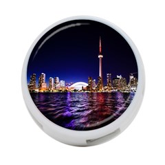 Toronto City Cn Tower Skydome 4-port Usb Hub (two Sides) by Sudhe