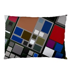Abstract Composition Pillow Case (two Sides)