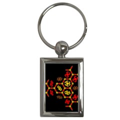 Algorithmic Drawings Key Chains (rectangle) 