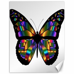 Abstract Animal Art Butterfly Canvas 12  X 16 