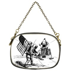 Apollo Moon Landing Nasa Usa Chain Purse (one Side) by Sudhe