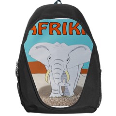 Africa Elephant Animals Animal Backpack Bag by Sudhe