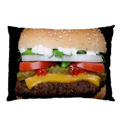 Abstract Barbeque Bbq Beauty Beef Pillow Case by Sudhe
