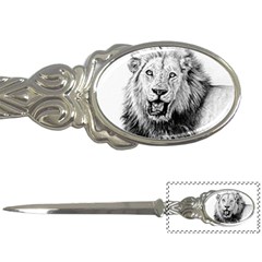 Lion Wildlife Art And Illustration Pencil Letter Opener