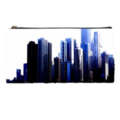 Abstract Of Downtown Chicago Effects Pencil Cases by Sudhe