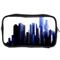 Abstract Of Downtown Chicago Effects Toiletries Bag (two Sides) by Sudhe