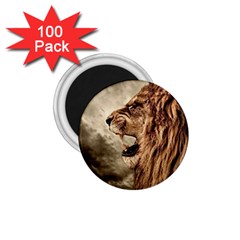 Roaring Lion 1 75  Magnets (100 Pack) 