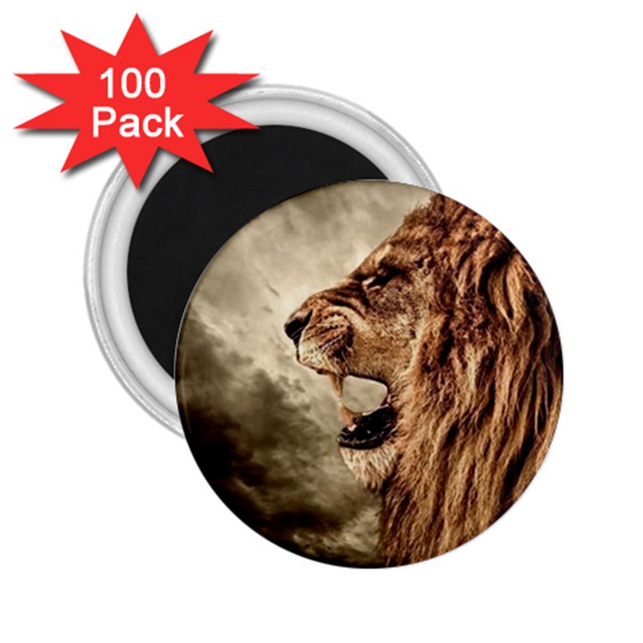 Roaring Lion 2.25  Magnets (100 pack) 