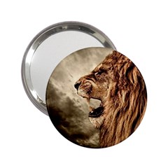 Roaring Lion 2 25  Handbag Mirrors