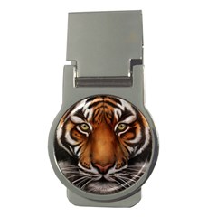 The Tiger Face Money Clips (round) 