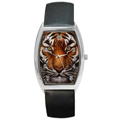 The Tiger Face Barrel Style Metal Watch by Sudhe