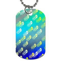 Animal Nature Cartoon Wild Wildlife Wild Life Dog Tag (one Side)