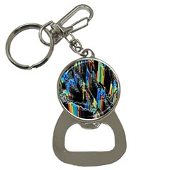 Abstract 3d Blender Colorful Bottle Opener Key Chains