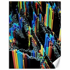 Abstract 3d Blender Colorful Canvas 18  X 24 