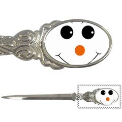 Happy Face With Orange Nose Vector File Letter Opener