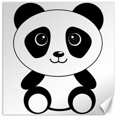 Bear Panda Bear Panda Animals Canvas 20  X 20 