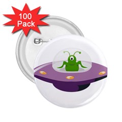 Ufo 2 25  Buttons (100 Pack) 