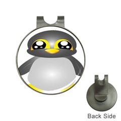 Cute Penguin Animal Hat Clips With Golf Markers